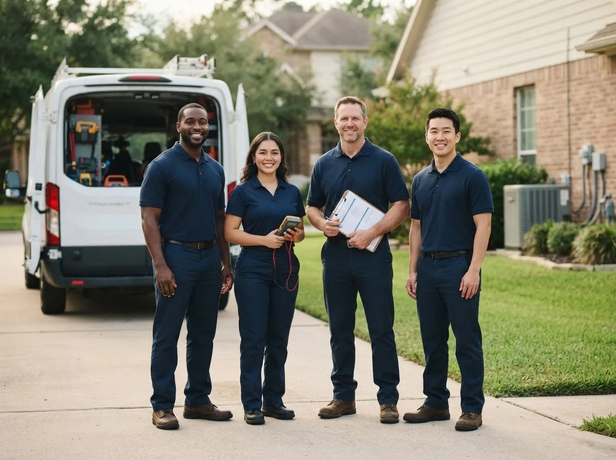 Certified HVAC technician near Glidden, TX